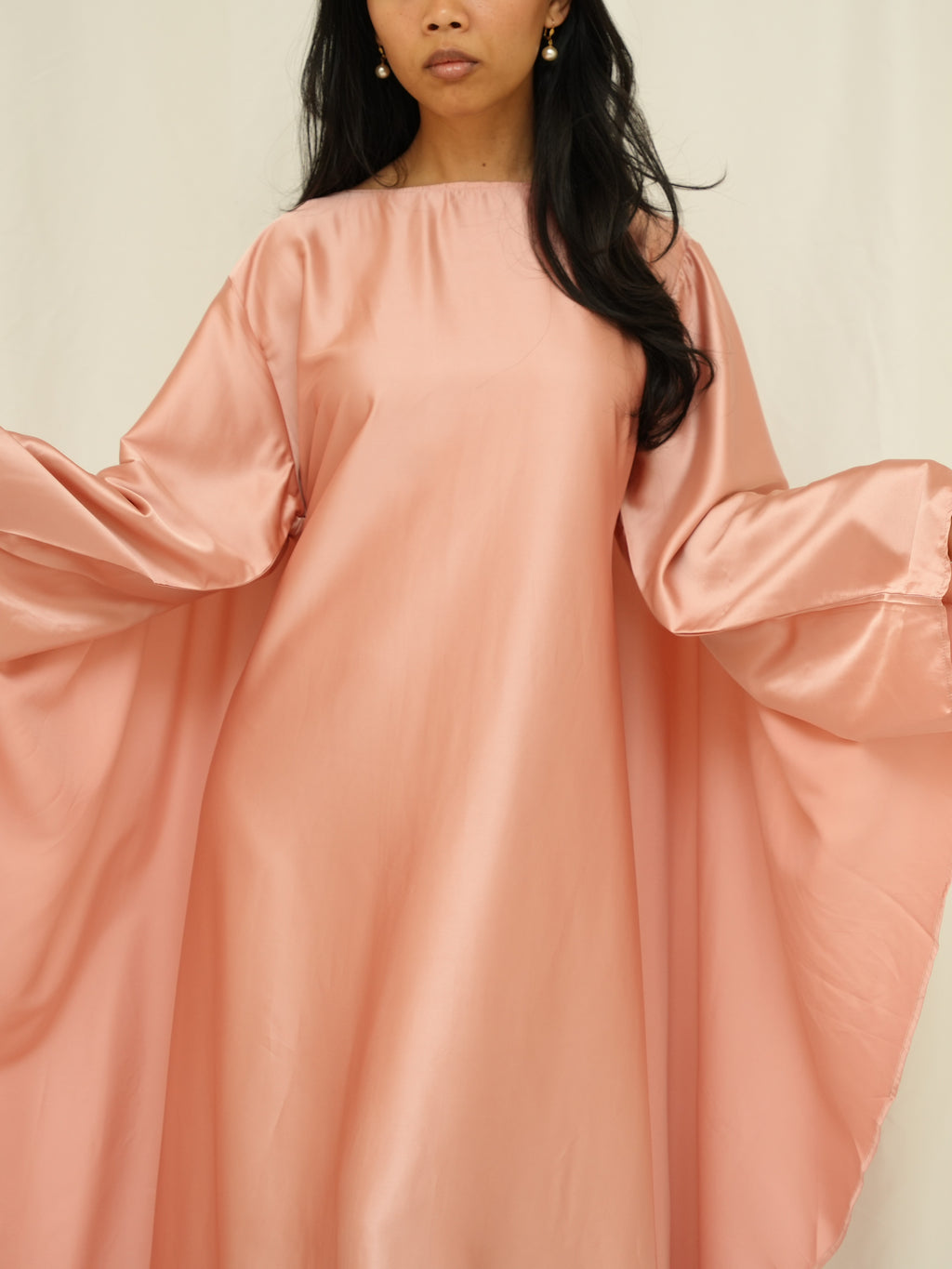 Pink Kaftan Dress
