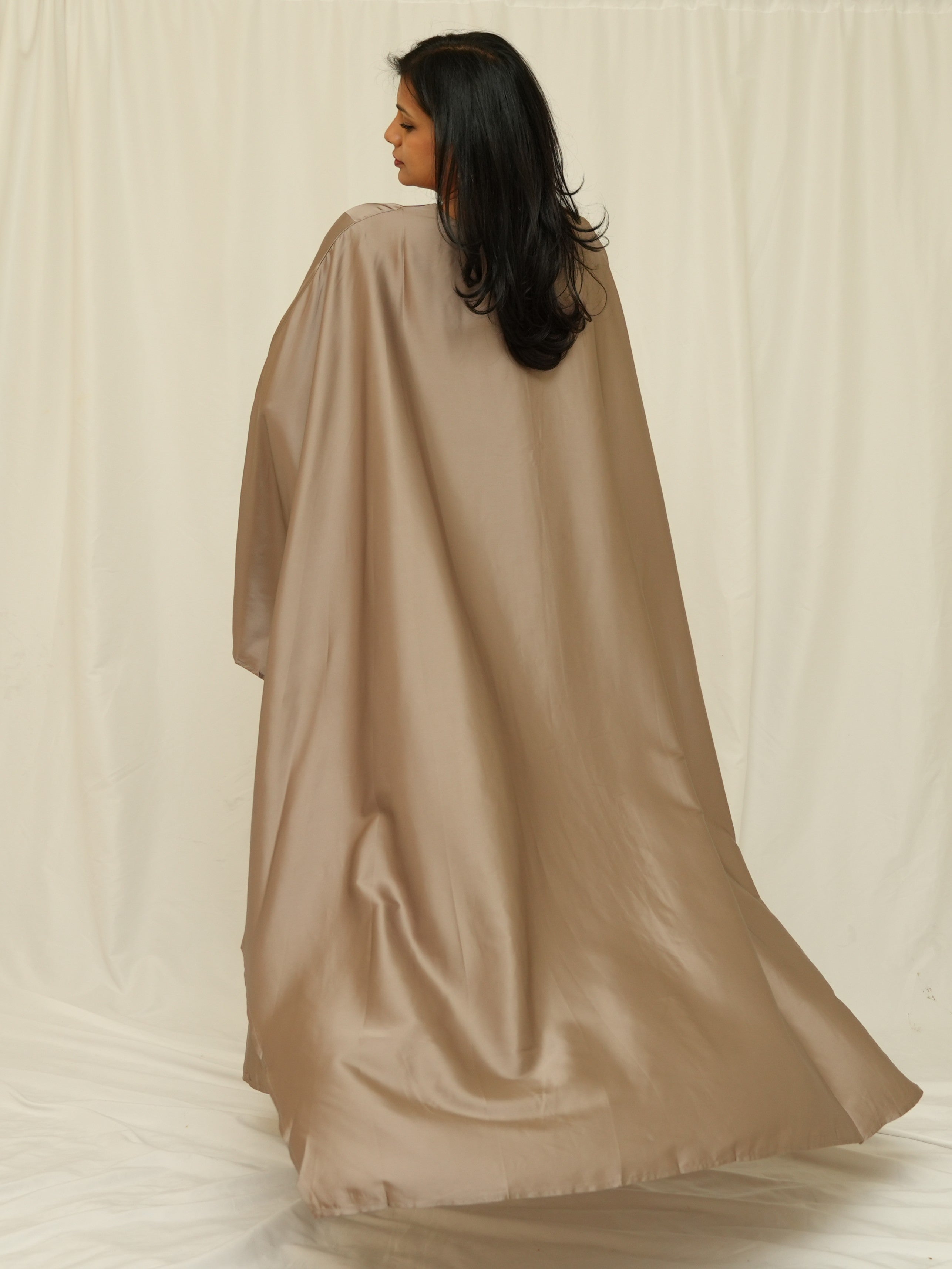 Taupe Kaftan Dress