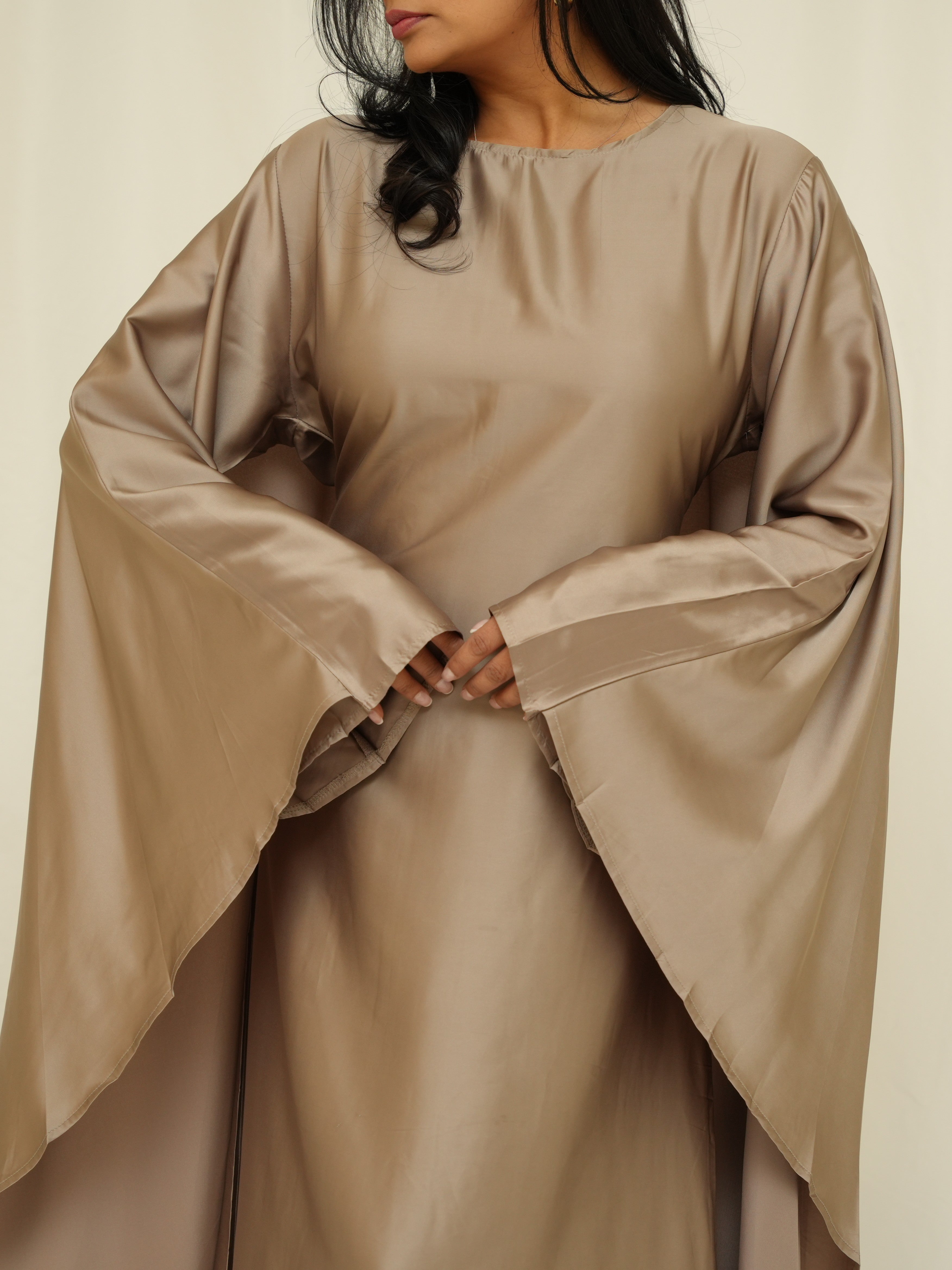 Taupe Kaftan Dress