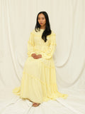 Butter Ruffle Maxi Dress